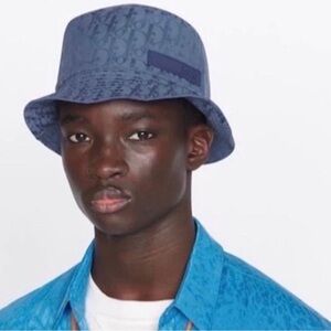 AUTHENTIC DIOR AND PARLEY DIOR OBLIQUE BUCKET HAT  sz M